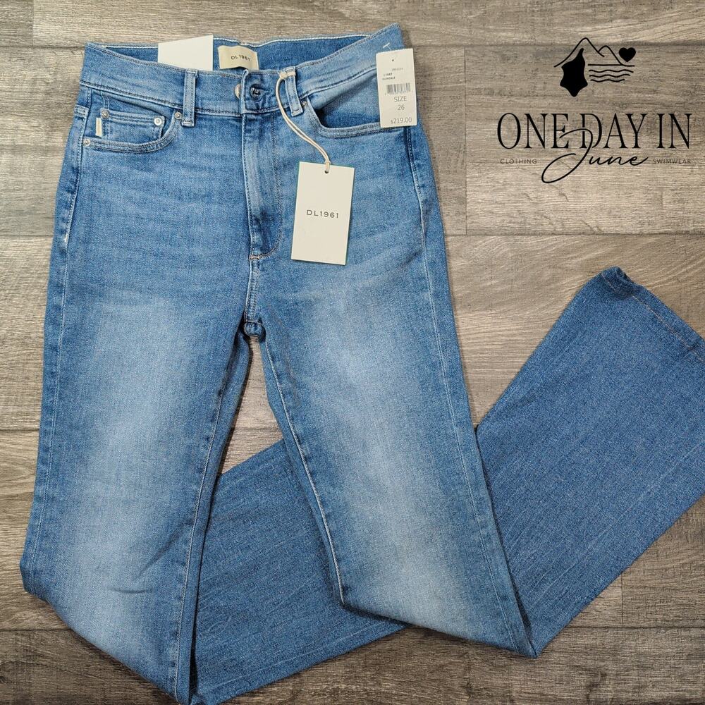 DL1961 Bridget Boot High Rise Instasculpt Bootcut Jeans NWT Size 2 (26)